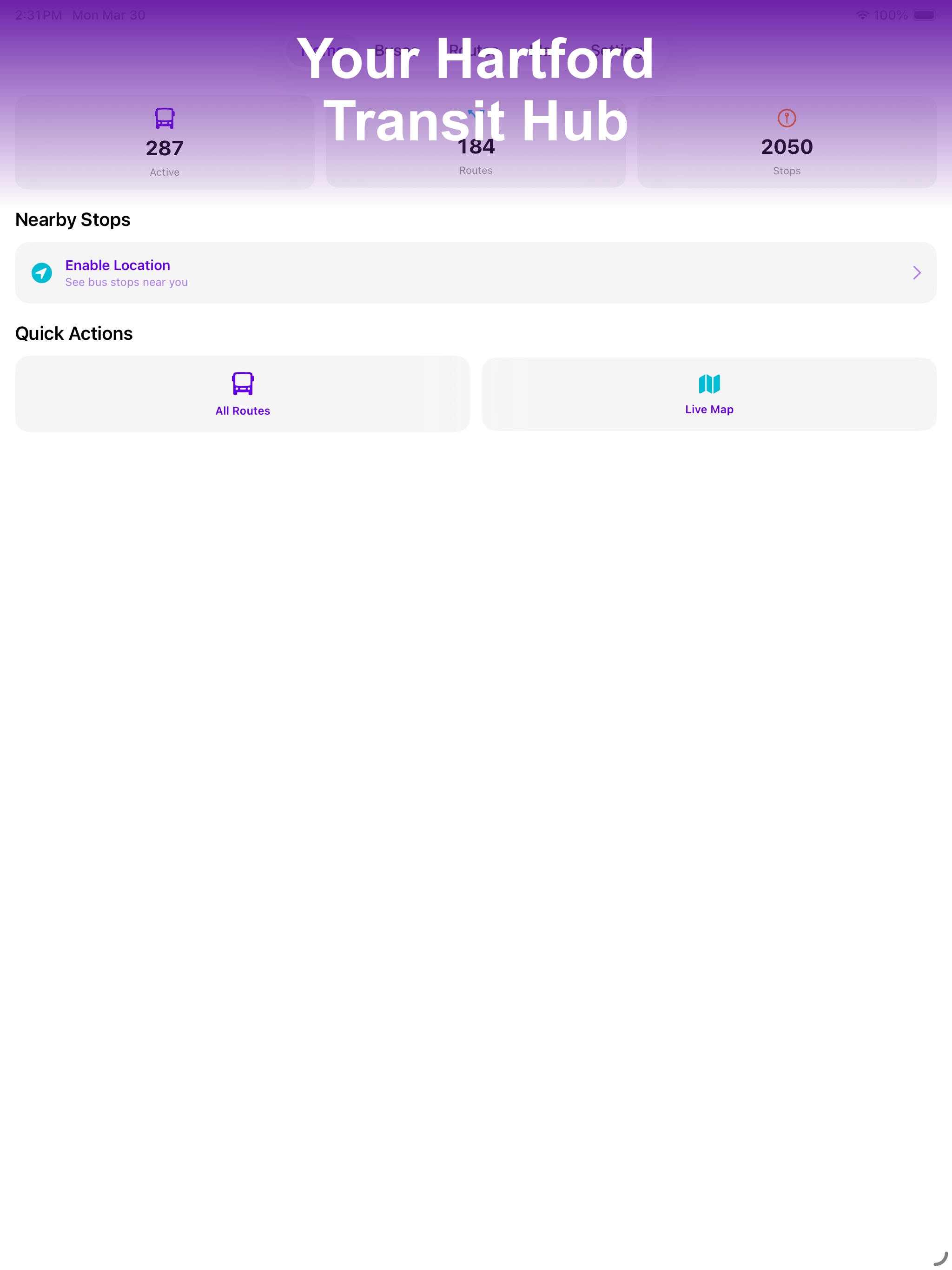 CT Bus - Live Bus Tracker screenshot 13