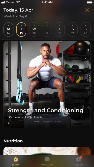 JCFitness iPhone screenshot 5 - Health & Fitness app