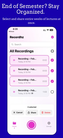 Lecture Recorder - Recordhz screenshot