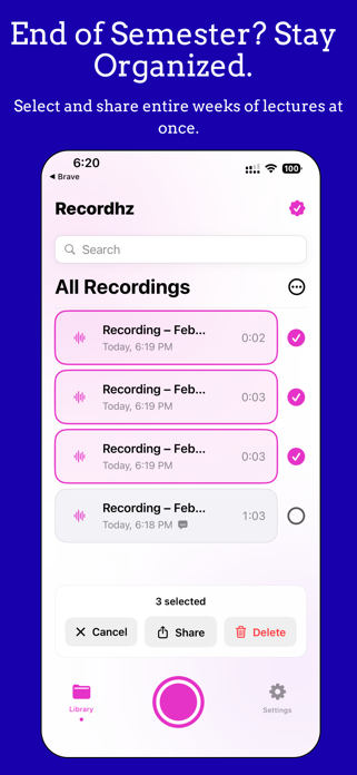Lecture Recorder - Recordhz Screenshot 5 of 7