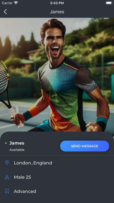 Tennis Partner Screenshot