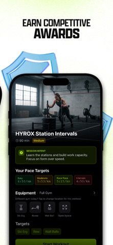 FORMD: HYROX Training Plans iPhone screenshot