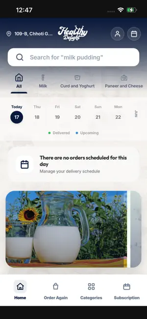 Healthy Delight screenshot 1