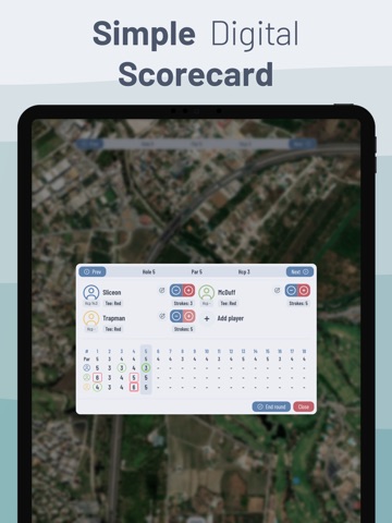 Golf-Gps iPad screenshot