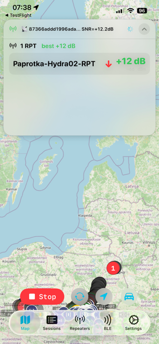 MeshCoreScanner Screenshot 1 of 4
