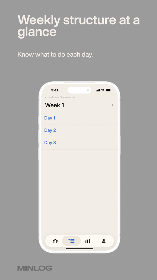 #3. Minlog: Workout Tracker (iOS) By: Null&Void, LLC.