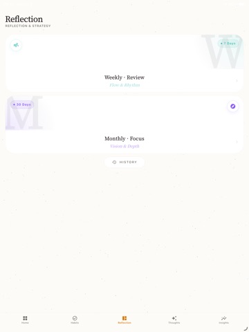 Presently: Self-Care Journal iPad screenshot