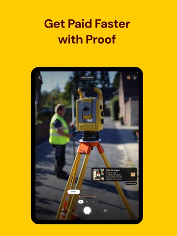GPS Map Camera : Pro for Work iPad screenshot