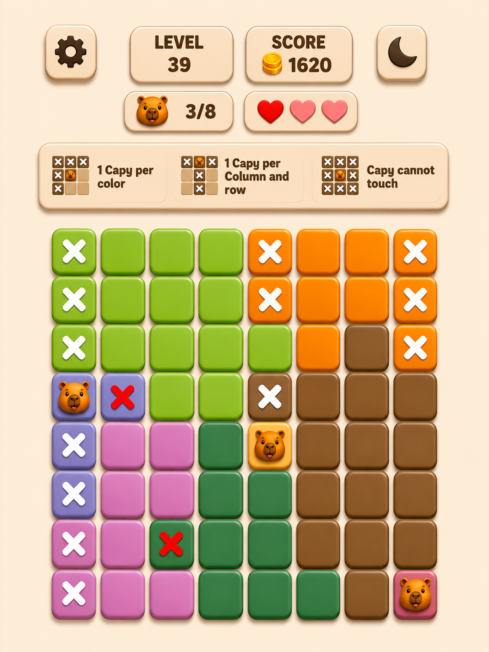 Capydoku: Logic Brain Puzzle screenshot 8