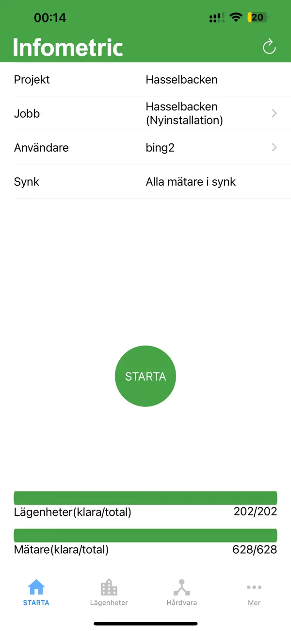 Screenshot #2 pour Infometric Installera