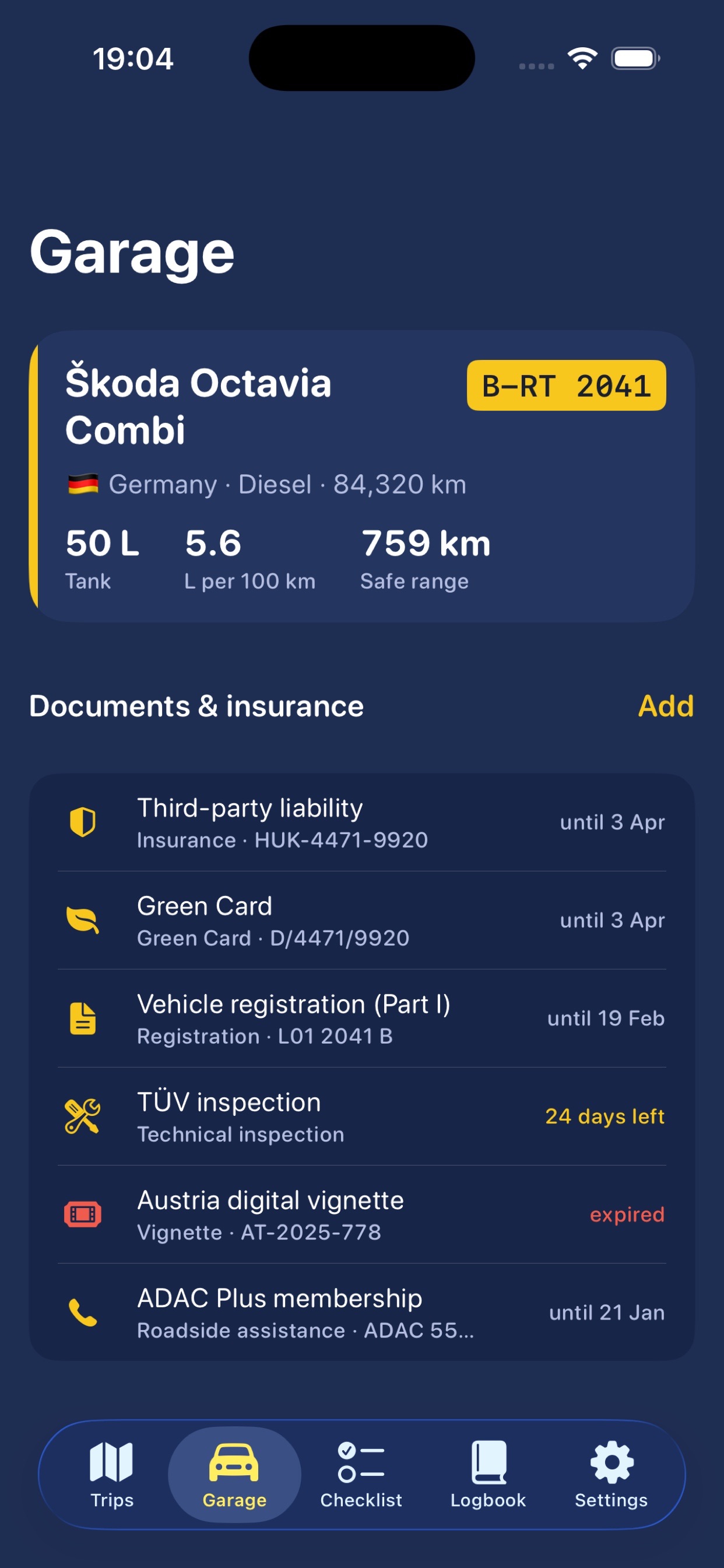 Screenshot 2 of RoadReady Planner