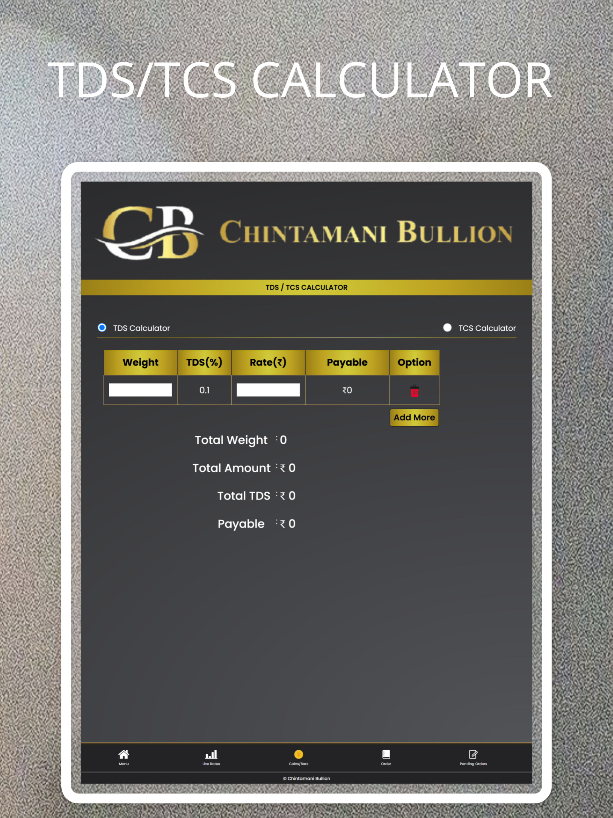 Chintamani Bullion screenshot 16