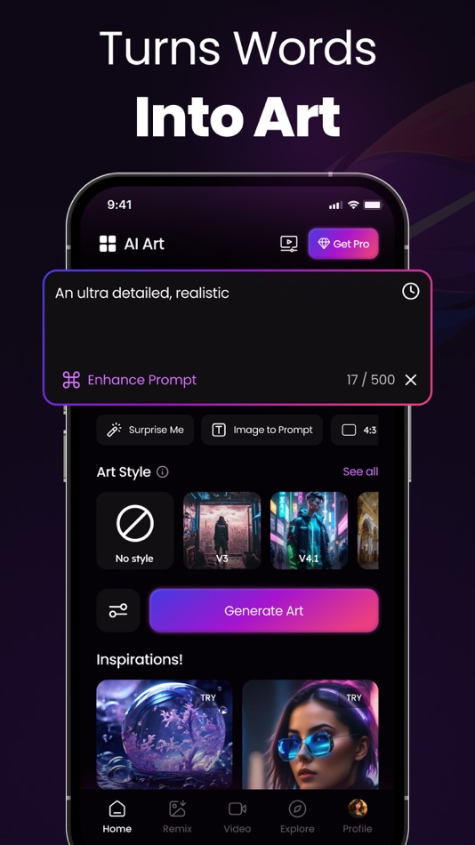 #8. Dall: AI Image & Art Generator (iOS) 来自: Par Solution