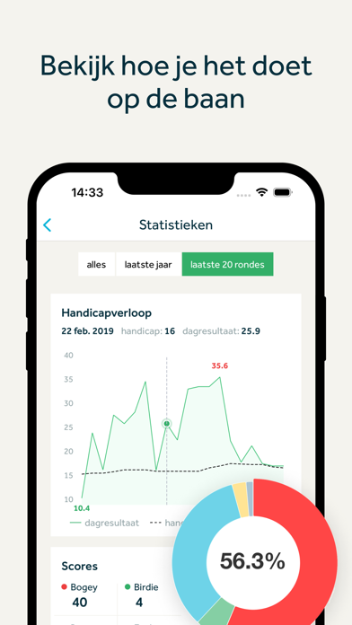 Golf.nl app Screenshot