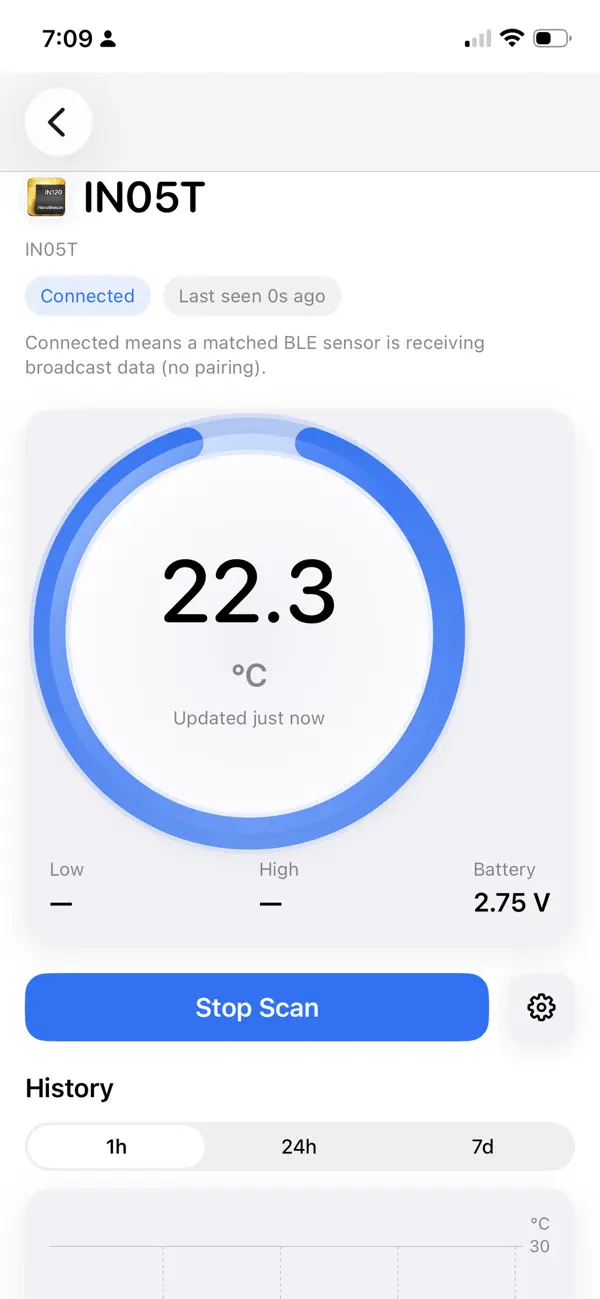 #2. NanoBeacon Sensor (iOS) Ved: Qun Wu
