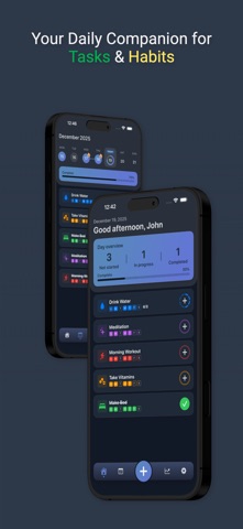 Daily Tasks: Routine Tracker Screenshot 1 of 5