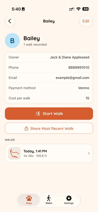 Share the Dog Walk screenshot 2