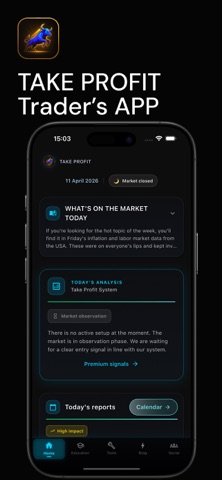 TAKE PROFIT APP screenshot