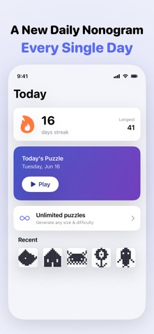 NonoDay: Daily Nonogram Screenshot 1 of 7