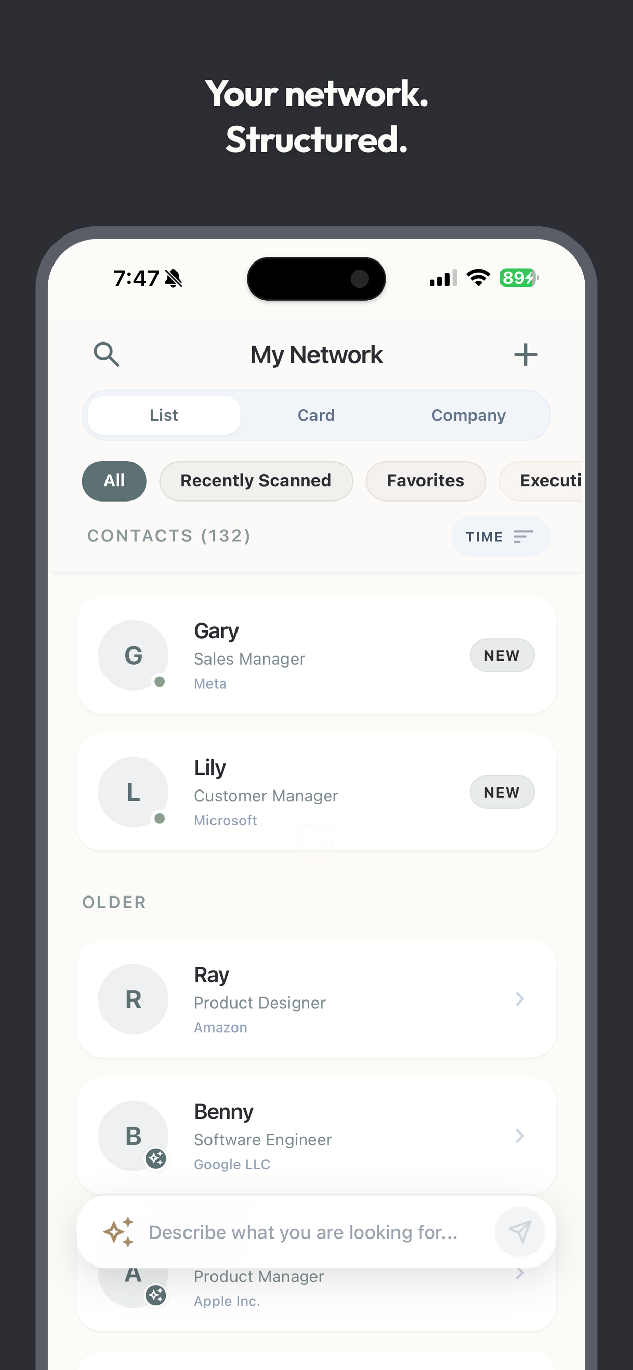 Introra - AI Biz Card Scanner screenshot 3