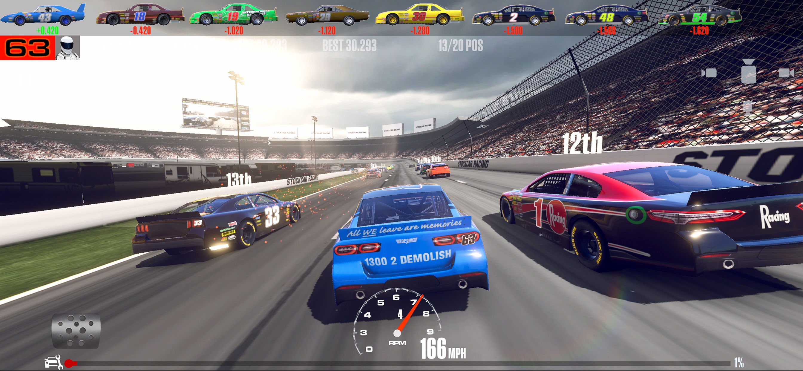 Stock Car Racing screenshot 2