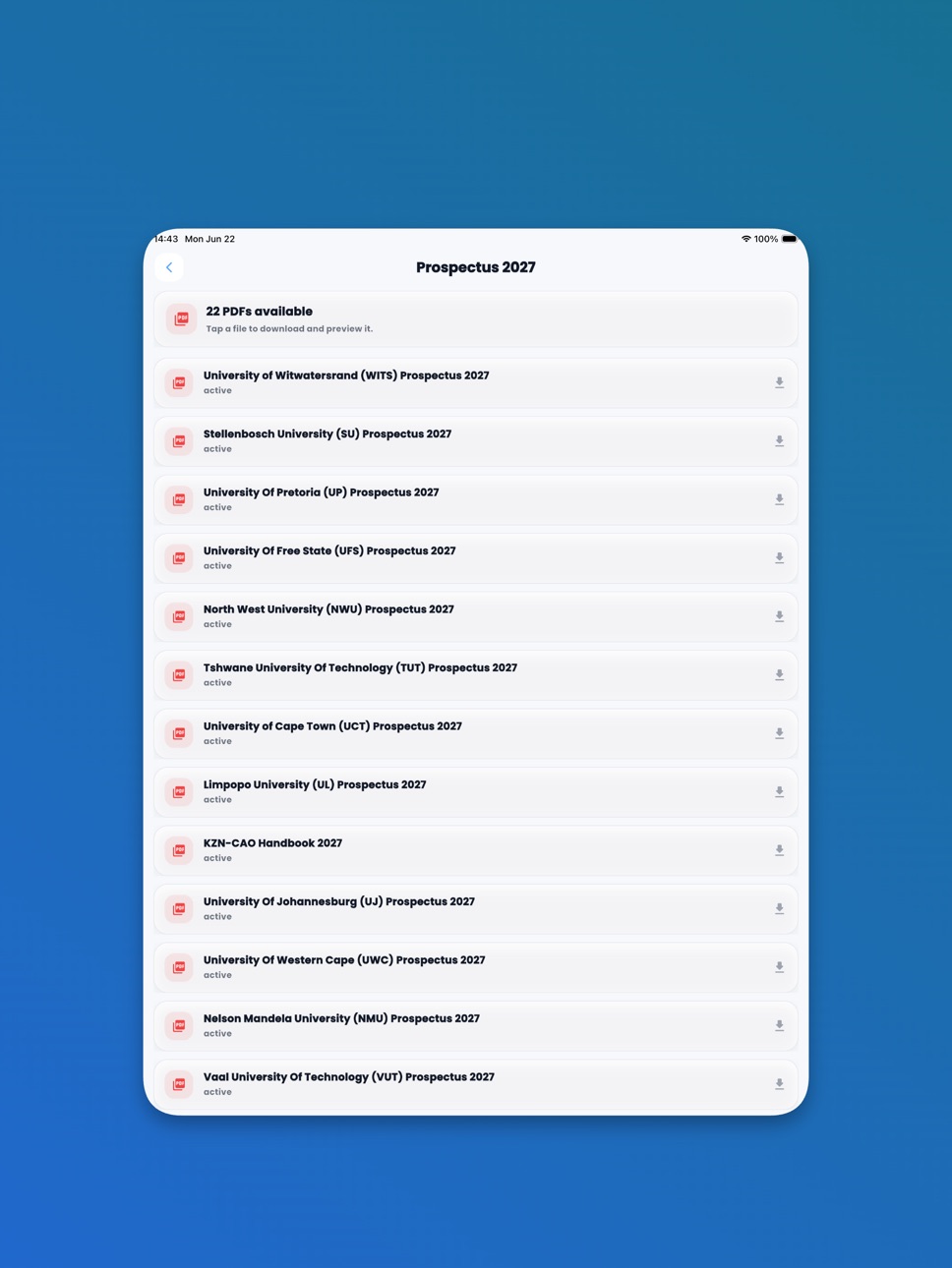 iPad screenshot