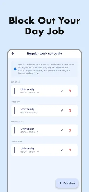 Tutoring Tracker screenshot 4