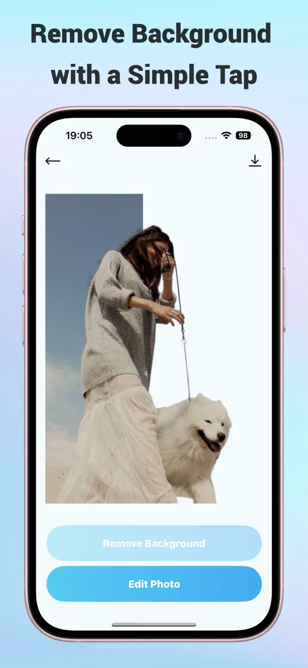 Screenshot #2 pour CutieCut: AI Retouche Photo