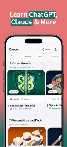 AI School: Learn AI for Work Screenshot 6 of 9
