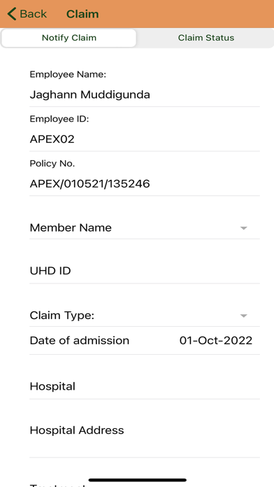 Screenshot 3 of Apex Insurance App