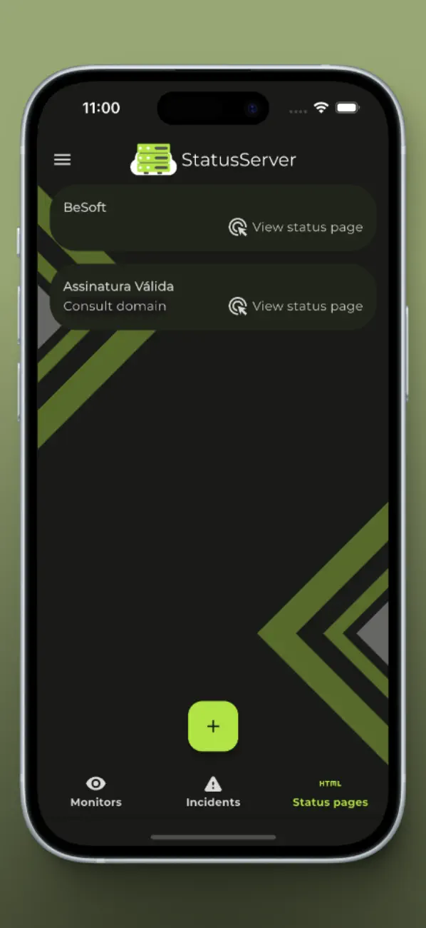 #5. Status Server Online (iOS) Podle: Steeve bernard Barthelemy