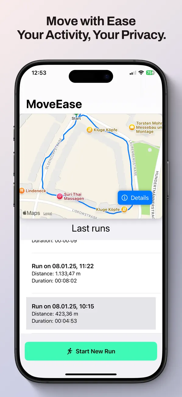Screenshot #1 pour MoveEase
