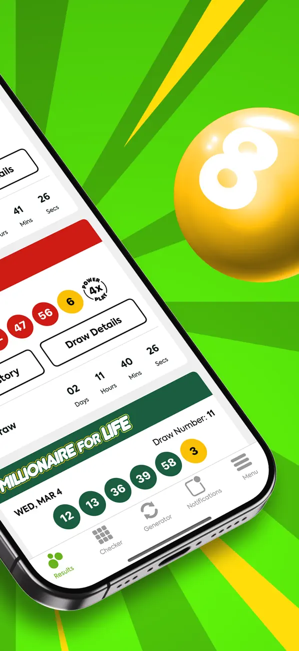 Screenshot #2 pour Virginia Lottery Numbers