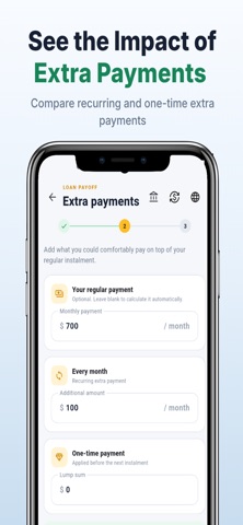 Loan Payoff: Extra Payments Screenshot 3 of 6
