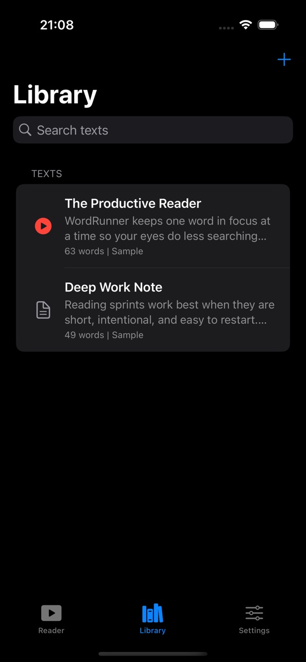 iPhone screenshot