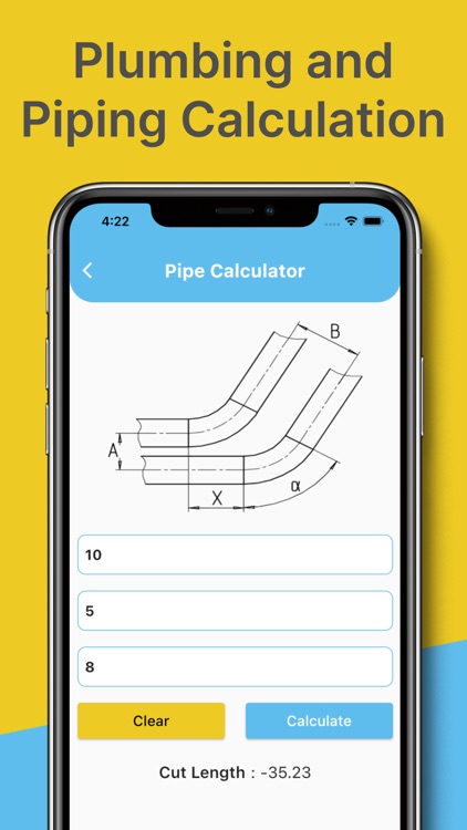 Offset Pipe Calculator