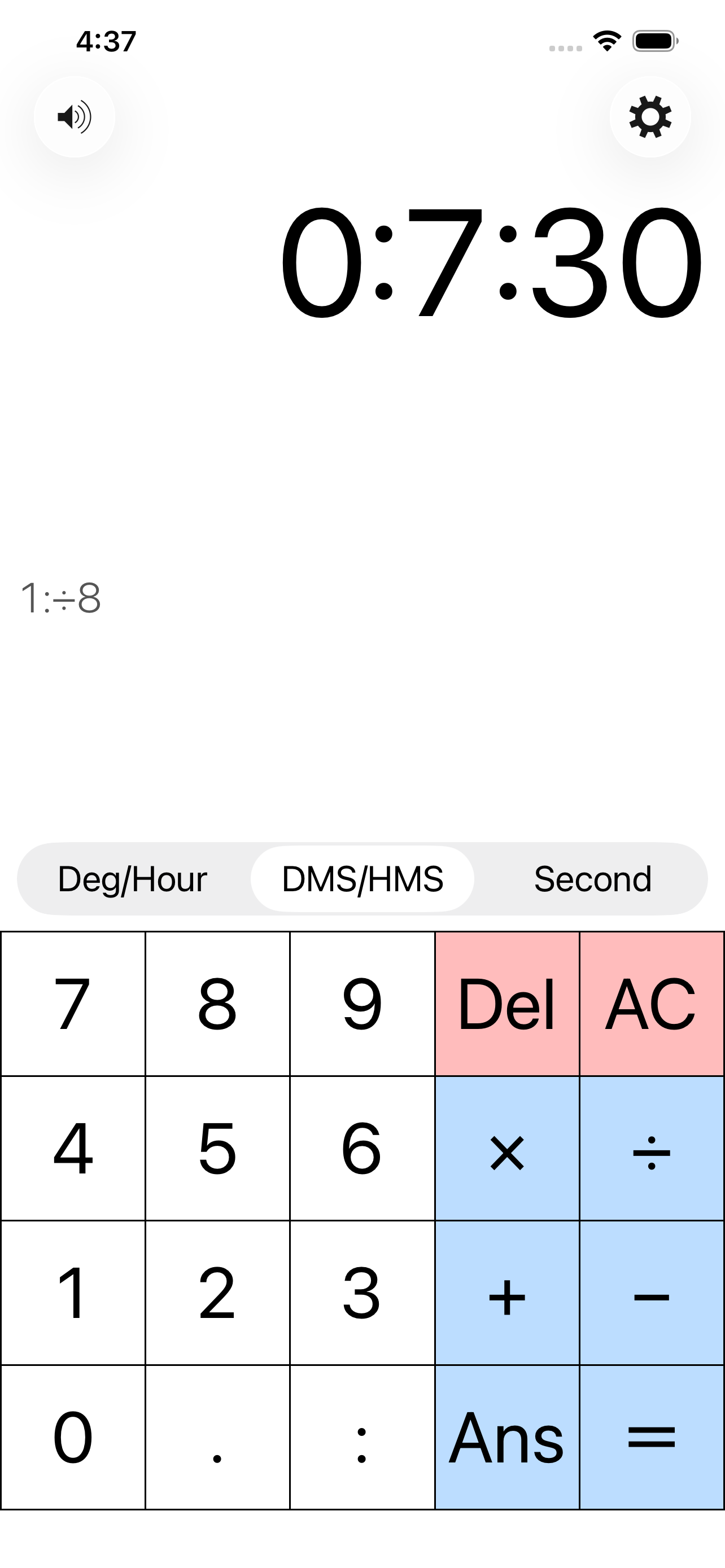 Coord and Time Calculator
