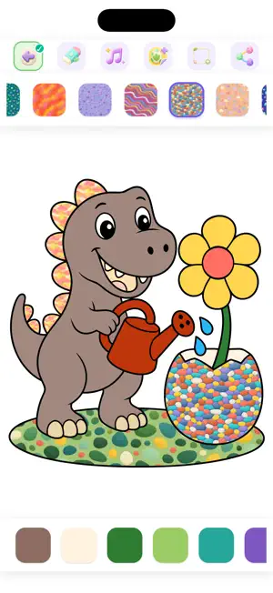 Dino Coloring Book: Dinoria screenshot 4