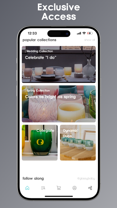 glassybaby Screenshot
