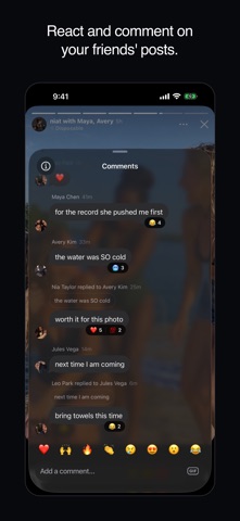 Pine — Close Friends Widget Screenshot 4 of 6