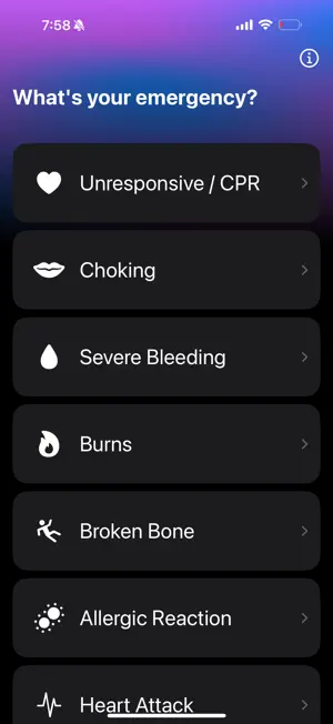 Resqr: First Aid Assistance screenshot 2
