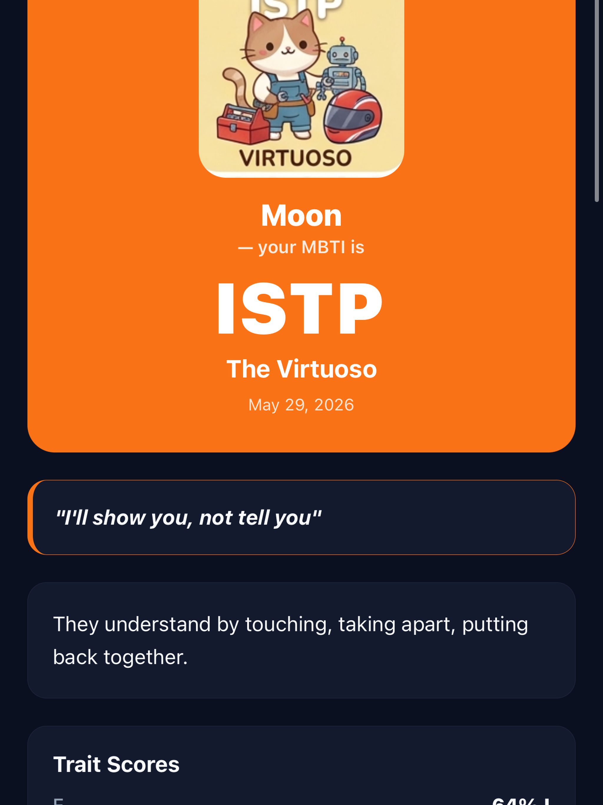 Who Am I? MBTI Test