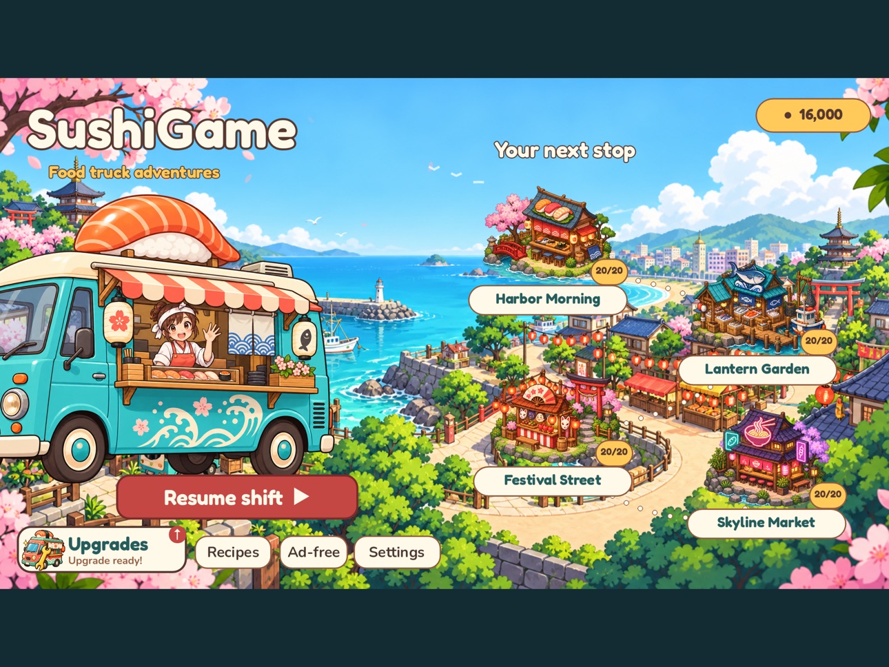 Screenshot 6 of SushiGame: Food Truck Rush