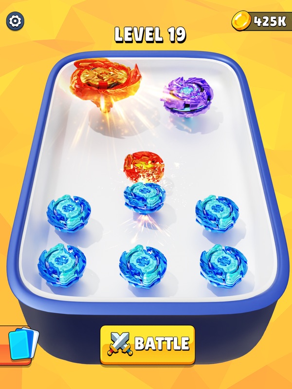 Spinner Battle Merge Master screenshot 8