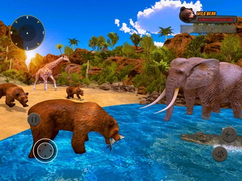 Wild Bear Simulator 3Dのおすすめ画像3