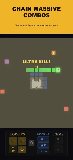Snake Defense: Castle Rush screenshot 1