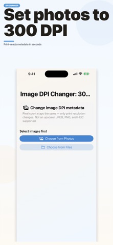 Image DPI Changer: 300 DPI Screenshot 1 of 3