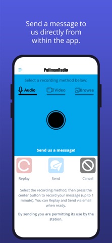 Pullman Radio iPhone screenshot
