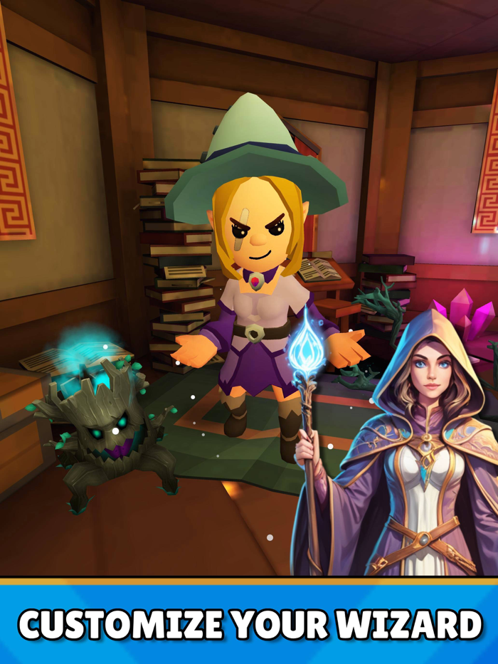 Idle Wizard Tower Defense RPG