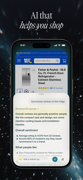 Comet - AI Browser & Assistant Screenshot 7 of 8